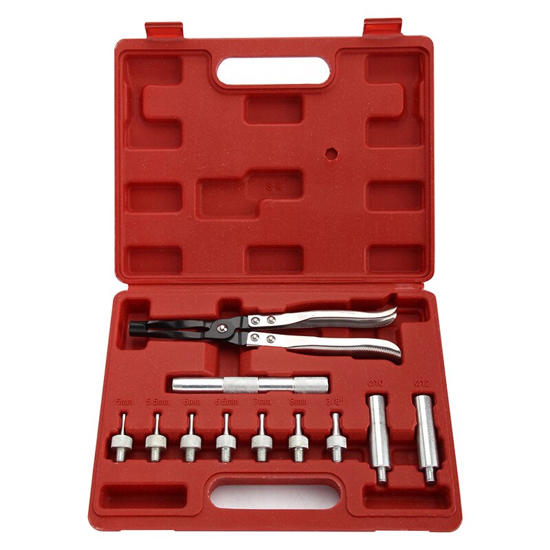 -Klepsteelkeerring Verwijdering & Installer Kit Set Tool Remover Tangen & Seal Adapters