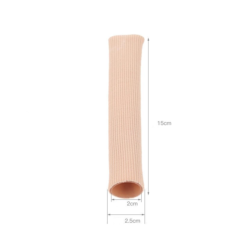 Fabric Toe Straightener Thumb Valgus Protector Silicone Gel Foot Fingers Separator Bunion Adjuster Feet Pads Relief Foot Pain: A