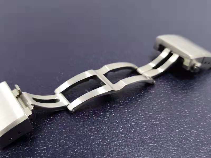 Horloge Accessoires Geschikt Voor Ulysse Nardin Athene Gesp Rubberen Band Gesp 316 Roestvrij Staal Vlinder Gesp 20Mm