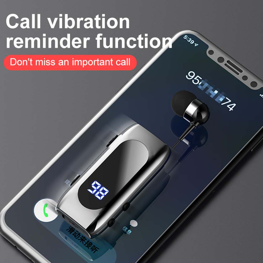 Auriculares con Bluetooth V5.2 Lotus para teléfono móvil, dispositivo manos libres con cable tipo c, 20 horas de tiempo de conversación