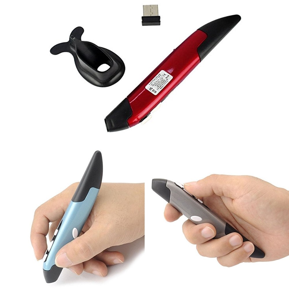 2.4Ghz Usb Wireless Mouse Optical Pen Air Mouse Origianl Praktische Pen Vormige Voor Laptops Desktops Tablet Pc