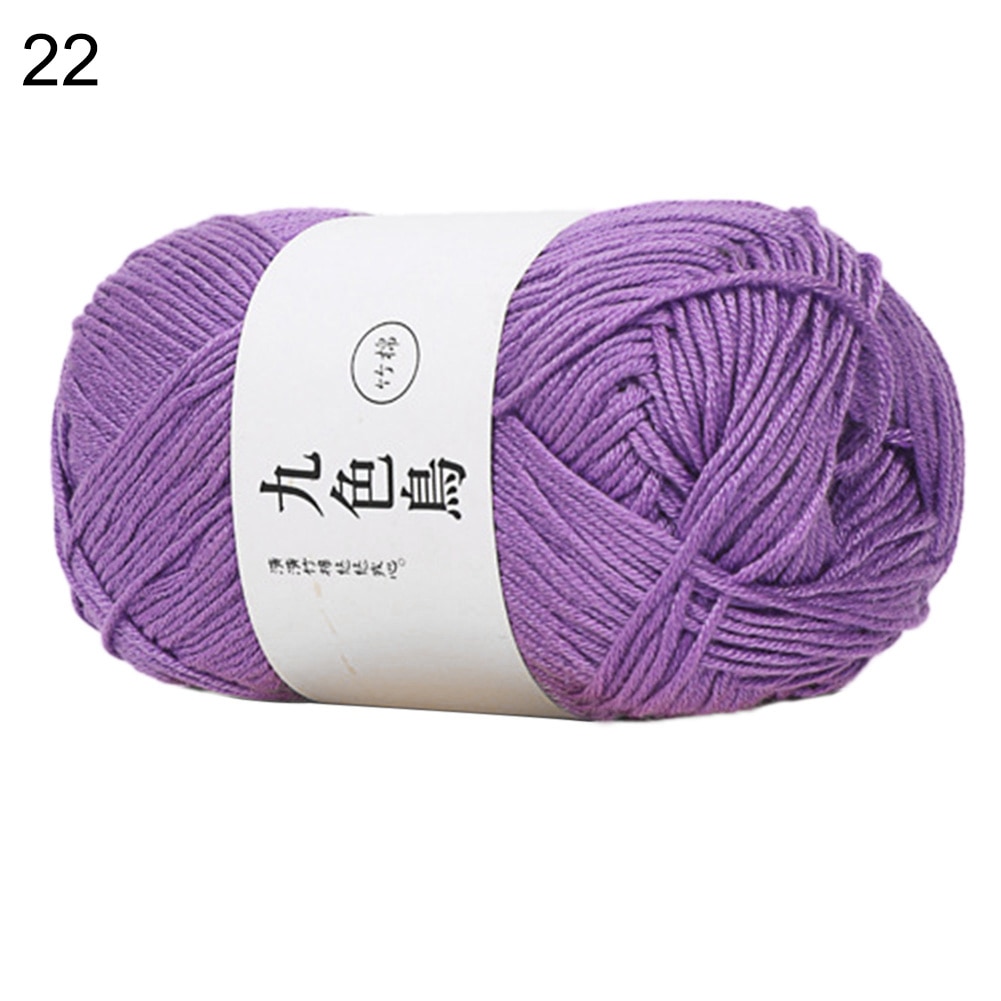 50g/Roll Thin crochet Yarn Soft Wool Yarn For Knitting Crochet Hooks For Hand Knitting Wool Needles Hand Acrylic Yarn DIY Sewing