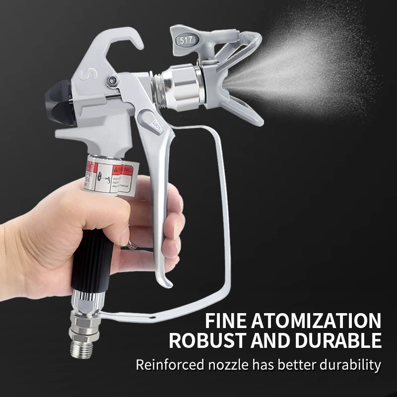 Airless dyse med omvendt selvrensende dyse, højtrykssprøjte, airless sprøjte, andenæbsmalingstilbehør, passer til x-tr-pistoler