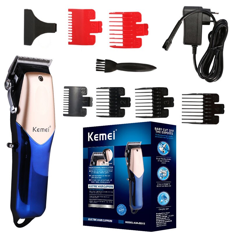 Kapper Tondeuse Professionele Tondeuse Baard Trimer Taper Hendel Elektrische Haar Snijder Machine Oplaadbare Styling Kapsel: with box