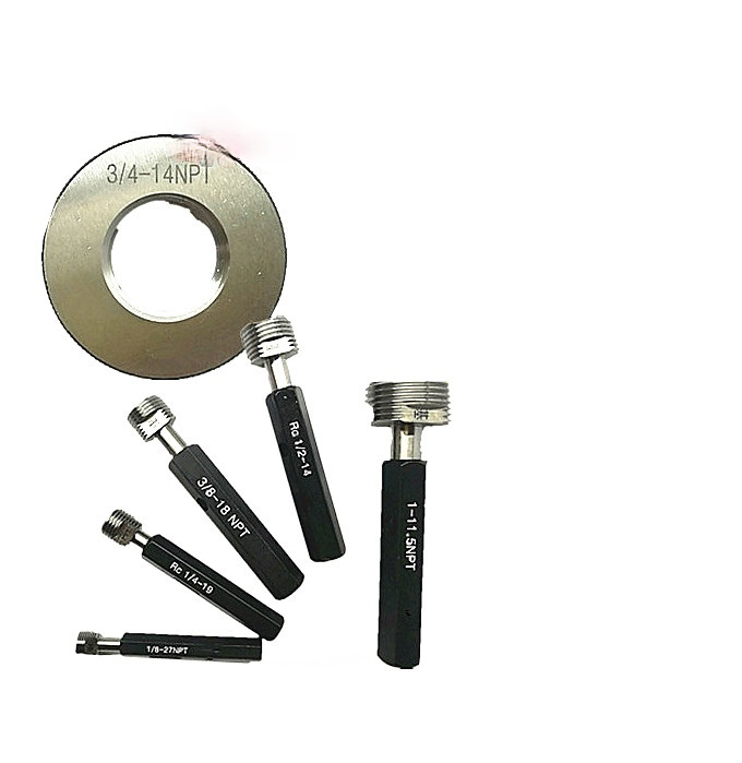 Taper plug gauge measure gauge screw gauge NPT go-no go fixed gauges thread gage Taper pipe plug gauge RC1/8 1/4 1/2 3/4 1