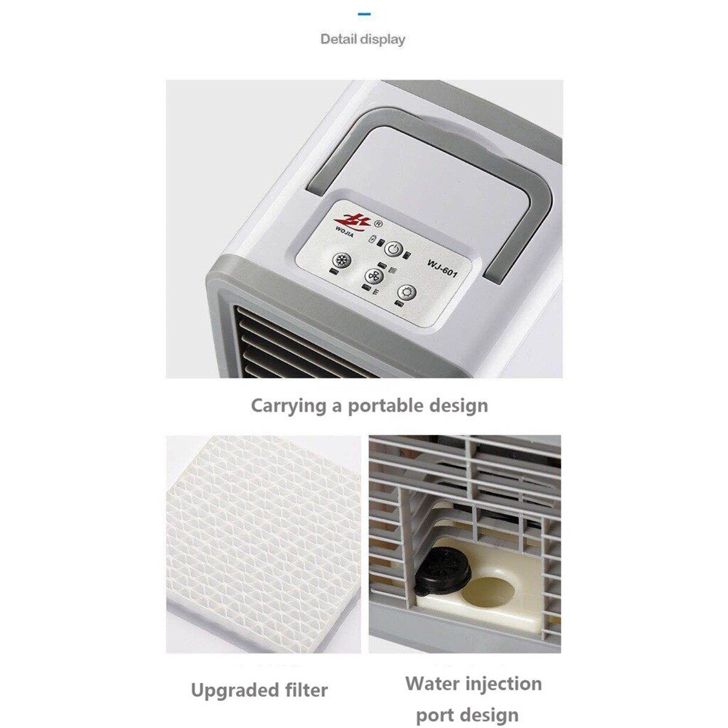 Strong Winds Summer Must USB Charging Air Conditioner Fan Mini Portable Refrigerator Air Cooler Nano Fan