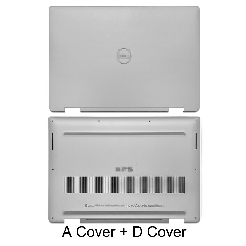 For Dell XPS 15 9575 P73F Original Laptop Screen Back Cover/Bottom Base Case Silver 0RMTKH 04DCWH A D Cover