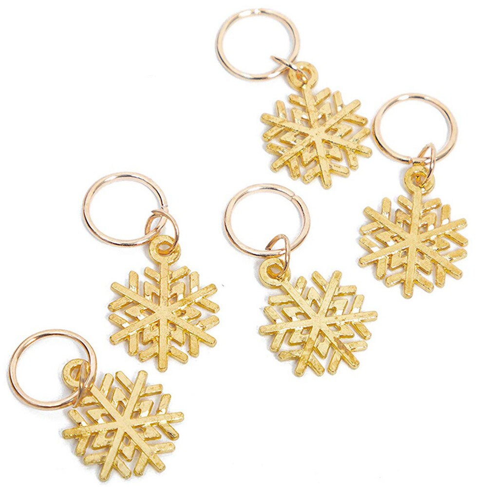 80PCS African Hair Jewelry Braid Accessories Decorations Gold Silver Metal Hair Ring Tubes Cuffs Dreadlocks Dread Beads
