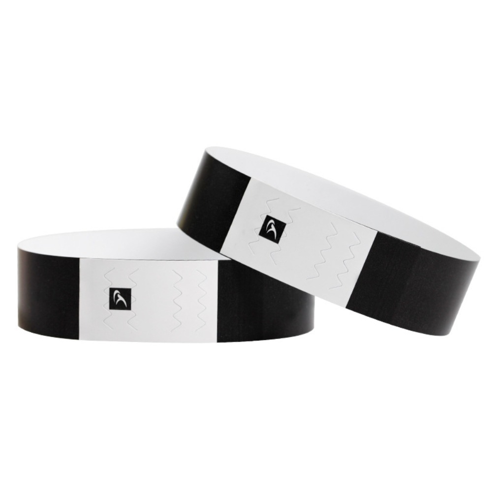 100 Stück Papier Tyvek Armbänder wasserdichte Party synthetisches Papier Handgelenk Spielplatz Mehrzweck Armbänder Ich würde Armbänder: Weiß