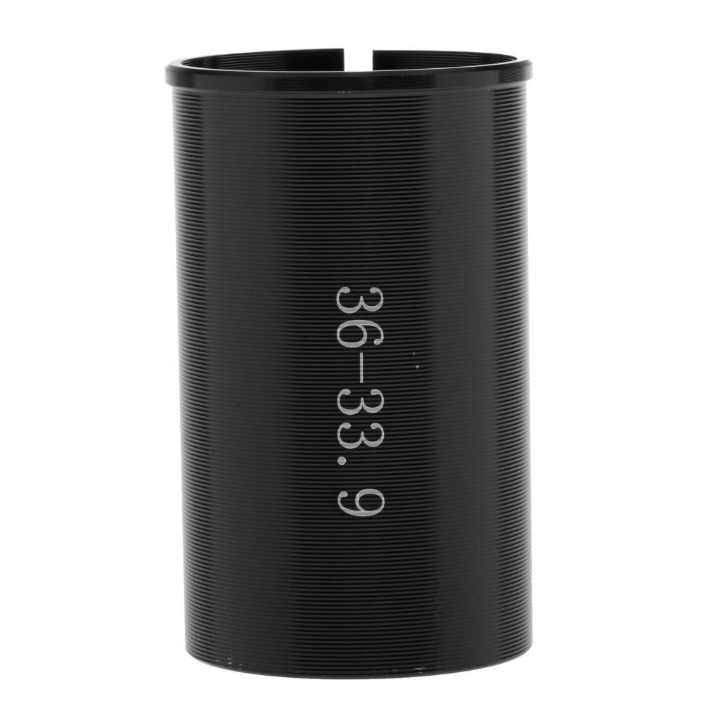15 Sizes Bike Seatpost Shim Adapter Universal Bicycle Seat Post Pole Size Adapter Aluminium Alloy 25.4-36mm Bicycle Parts: 33.9 to 36