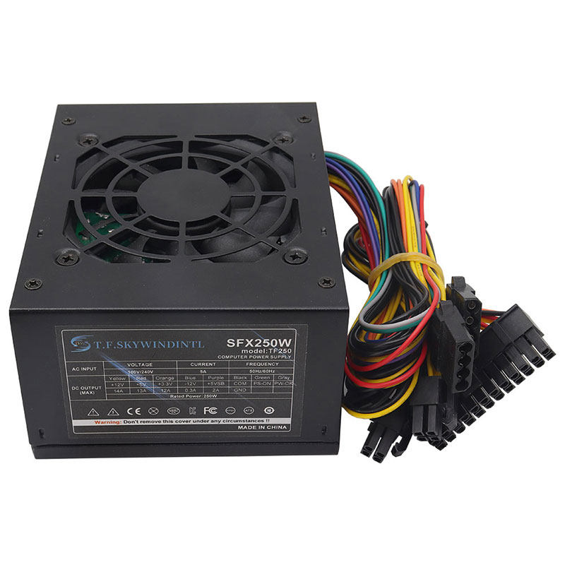 Micro SFX 250W 300W Small Form Factor SFX PC Power Supply for POS System Small Computer for Case
