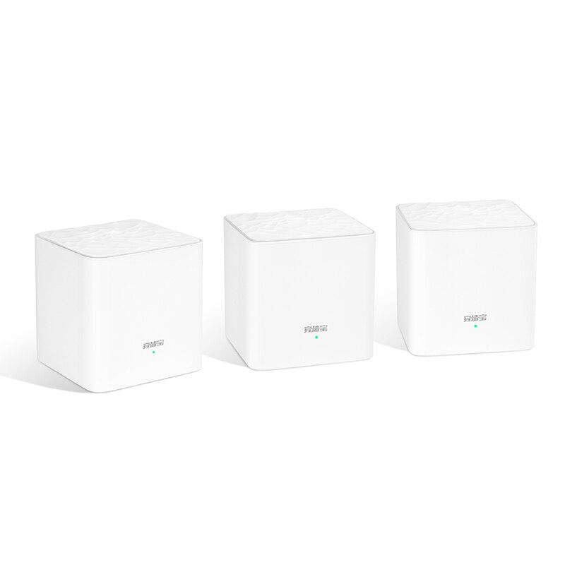 Tenda Nova MW3 Nova Mesh Draadloze Wifi Router AC1200 Dual-Band Voor Hele Huis Wifi Wireless Bridge Repeater