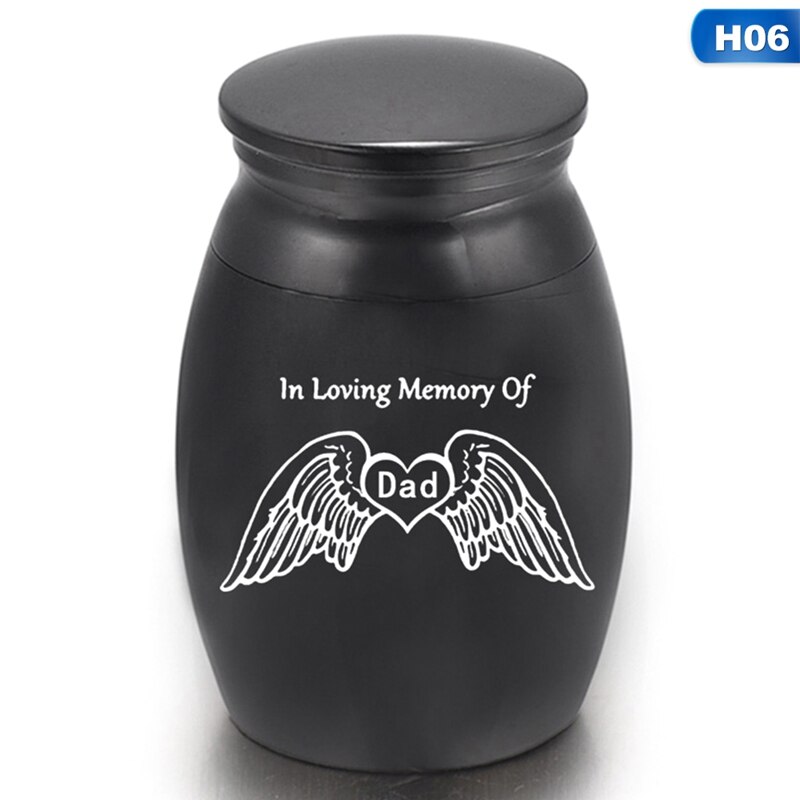 Urna de acero inoxidable para cenizas humanas, caseta para cremación de perros, sin deformación, funerario, pájaros, gatos, contenedor para mascotas, recuerdo