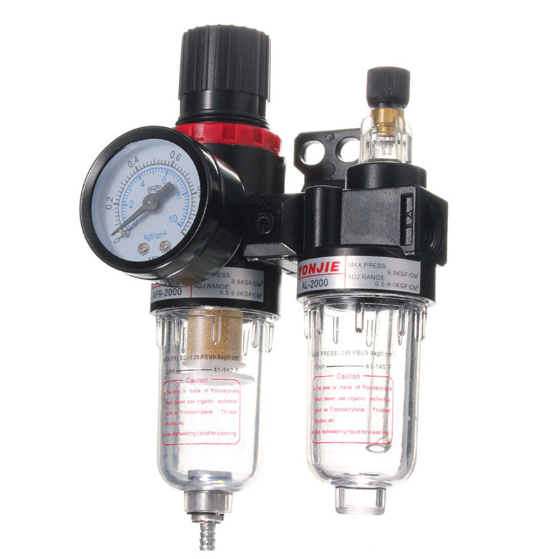 Öl-Wasser-Abscheir Mini Wasser Luftfilter Luftkompressor Feuchtigkeit Falle Luftfilter Separator Regler Manometer 13 Öl-Wasser-Abscheir Mini Wasser Luftfilter Luftkompressor Feuchtigkeit Falle Luftfilter Separator Regler Manometer 13