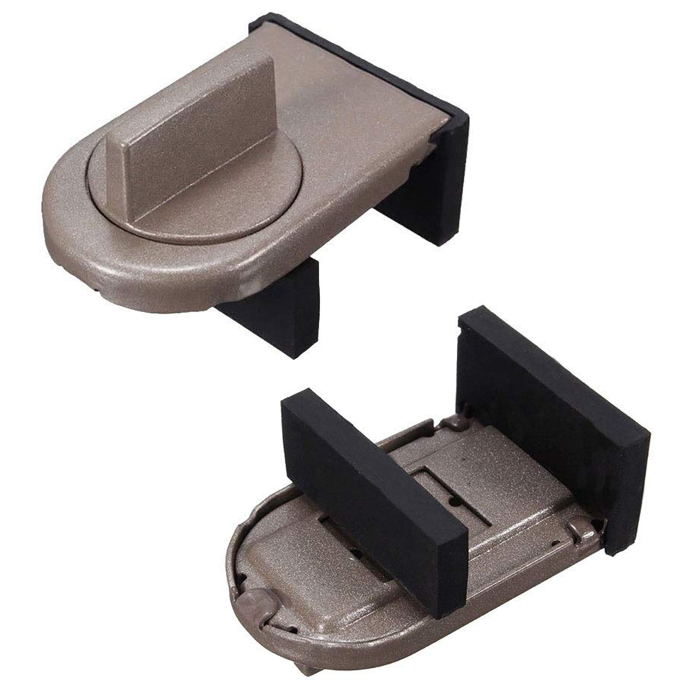 -2 Pcs Sliding Window Frame Stopper Cabinet Lock Belt Door Anti-Theft Lock Window Sliding Door Baby Child Child Protection