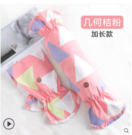 Manguitos antisalpicaduras a prueba de aceite para mujer, guantes de cocina, manguitos antiquemaduras, manguitos de cocina, manguitos largos impermeables de invierno