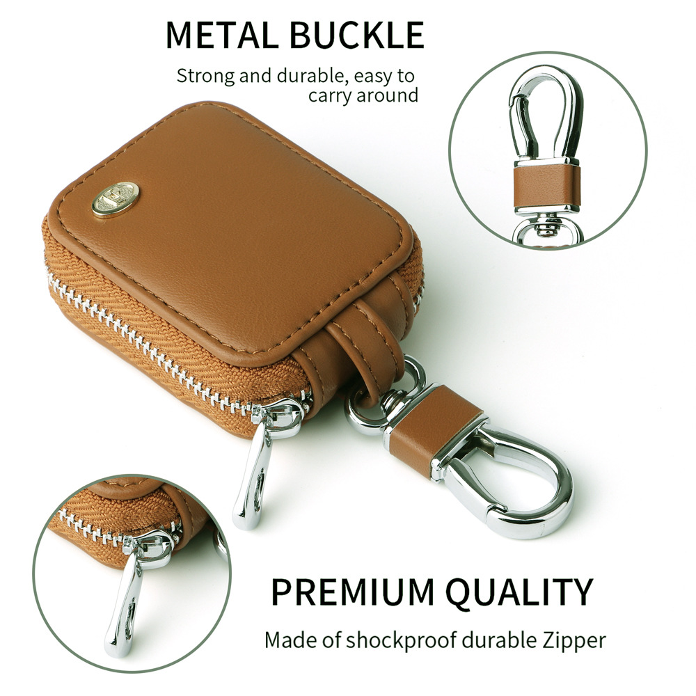 Juste antichoc en cuir PU pour Airpods 4, étui Airpods 2024, poudres de transport, sac universel, sauna, rangement pour téléphone