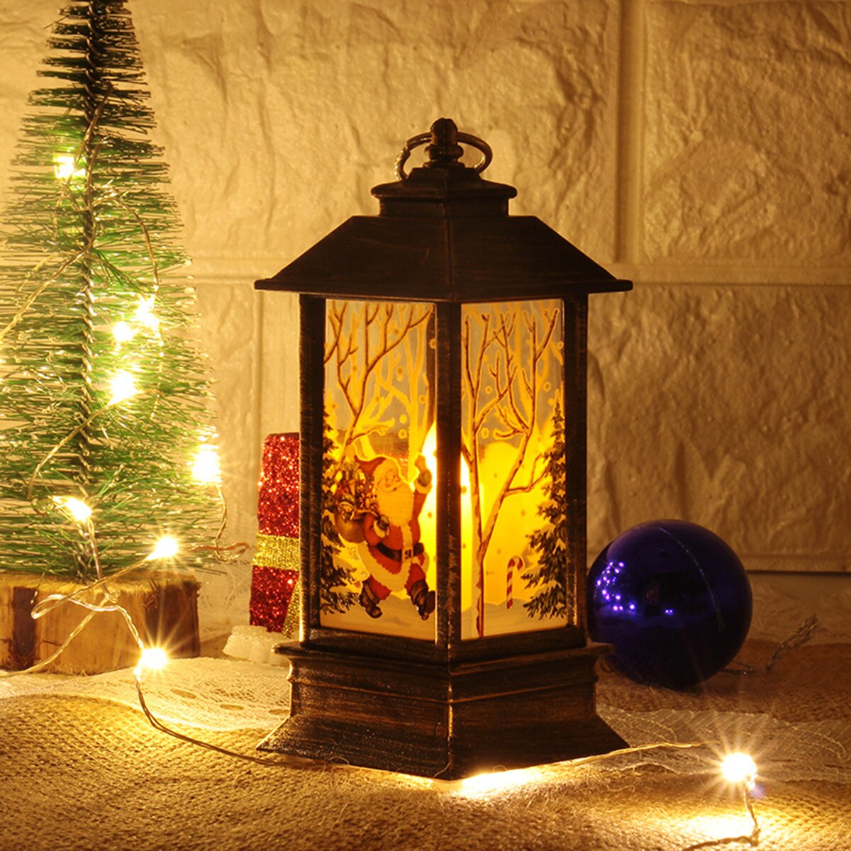 Seizoensgebonden Kerst Led Lantaarn Kerst Levert Xmas Decor Light Torch