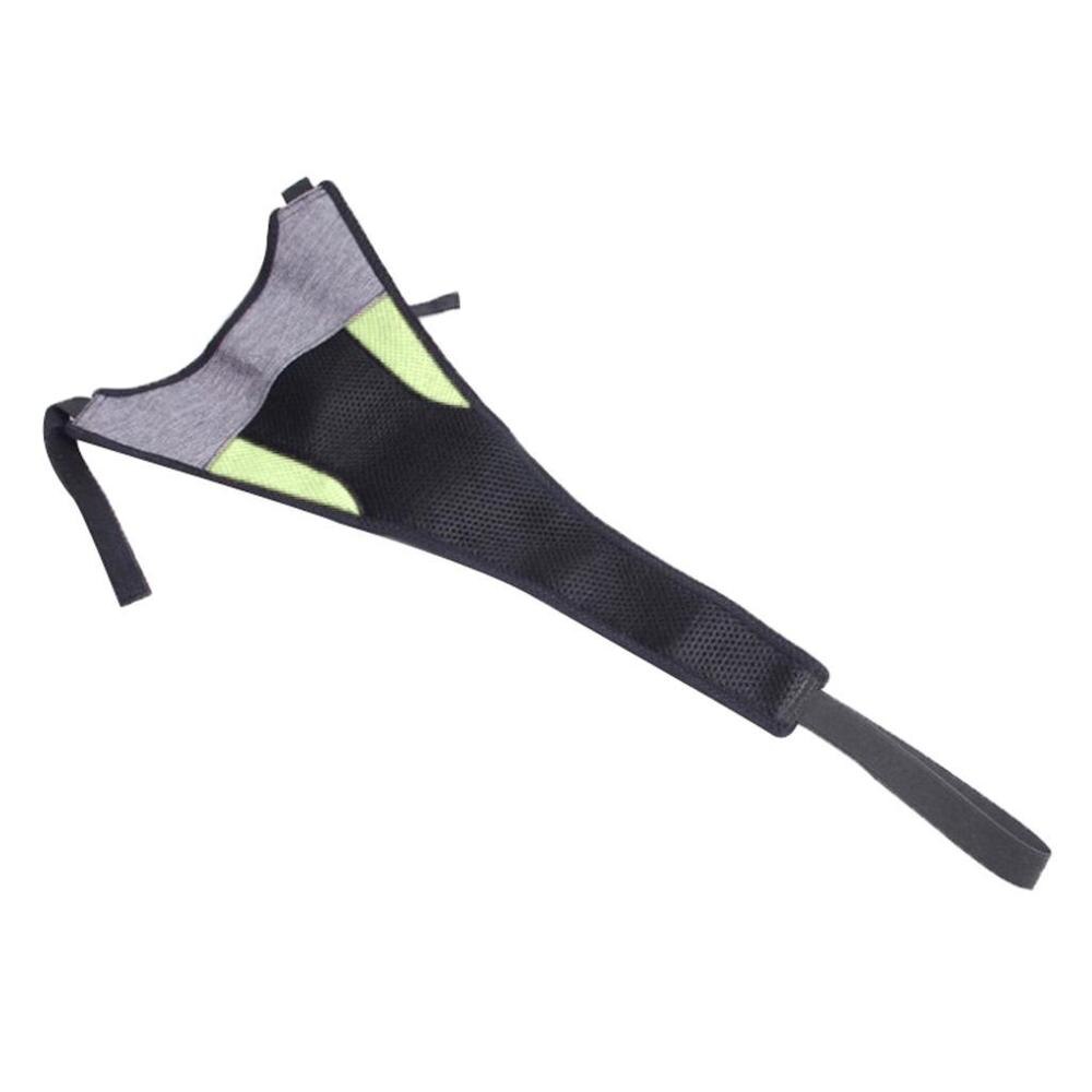 Indoor MTB Bike Trainer Frame Bicycle Sweat Cover Guard Net Catcher Absorbs Sweat Strap Protection Turbo Trainer Belt Elastic: GREEN