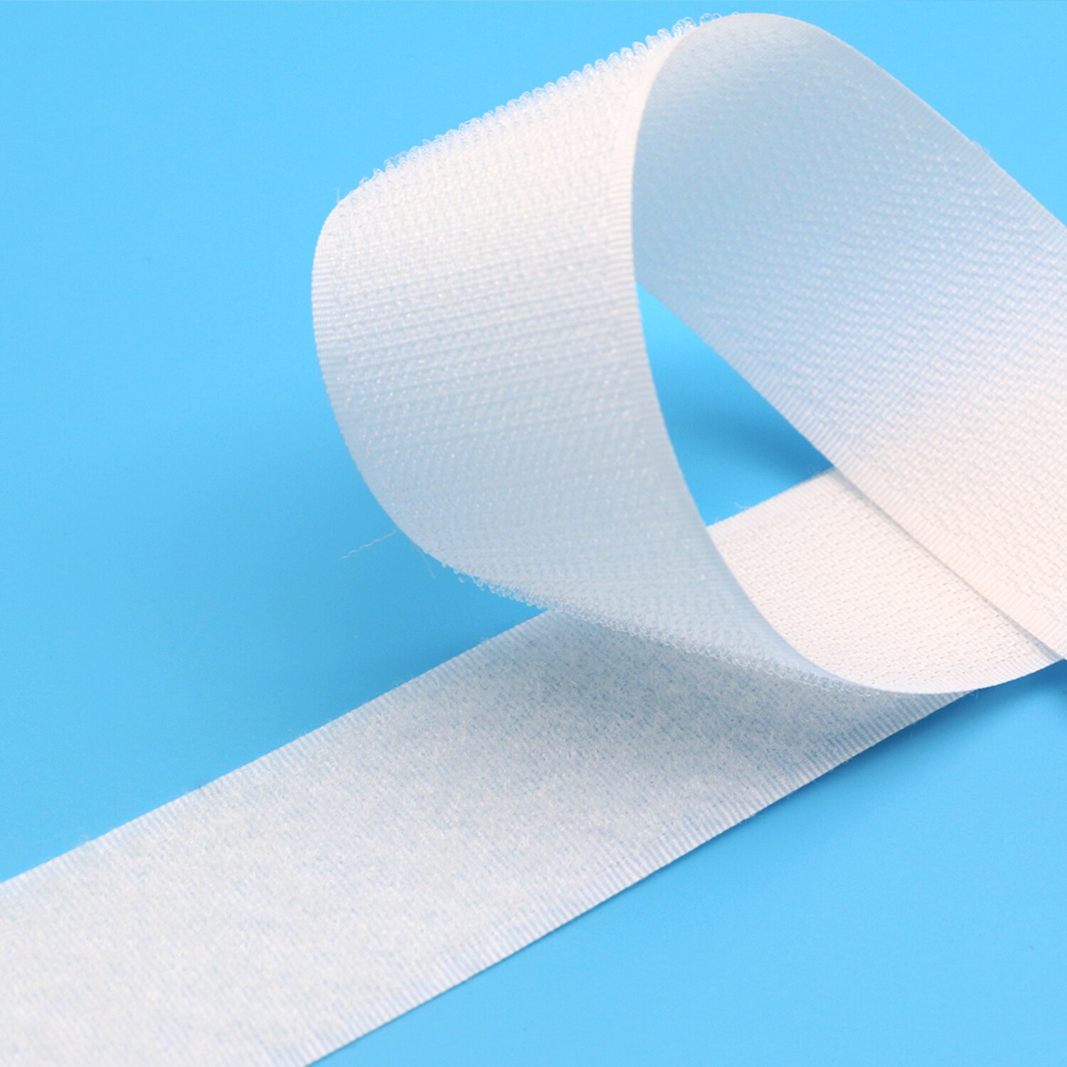 5Meters/Pairs 20mm BLUE Non-Adhesive Hook and Loop fastener Tape Sewing-on the hooks adhesive Magic tape DIY/No glue