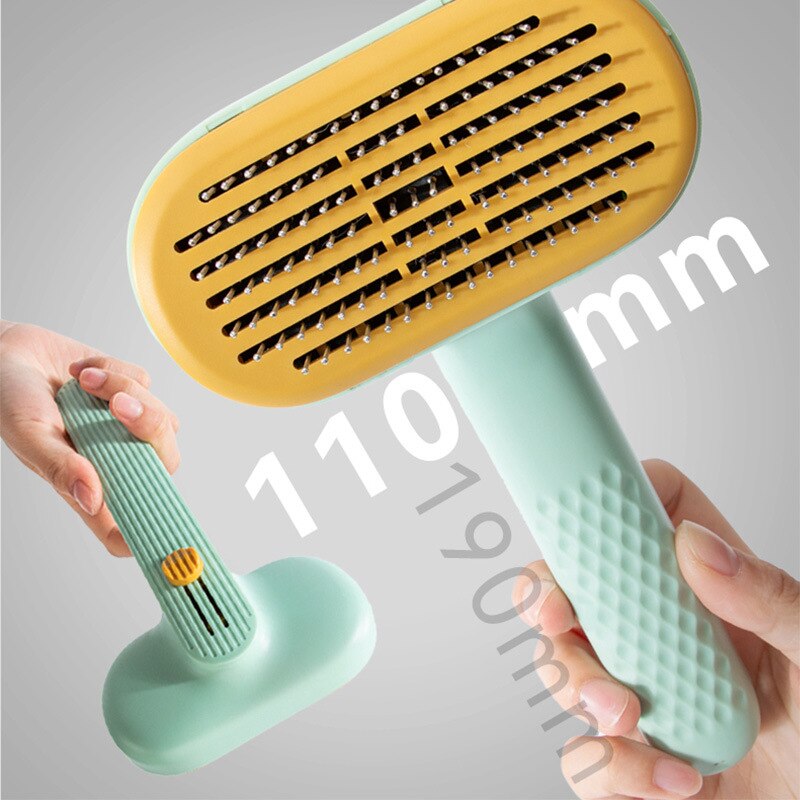 Zelfreinigende Borstel Voor Hond En Kat Verwijdert Haar Massages Huisdier Haaruitval Kam Pet Grooming Borstels Speciale Naald Kam