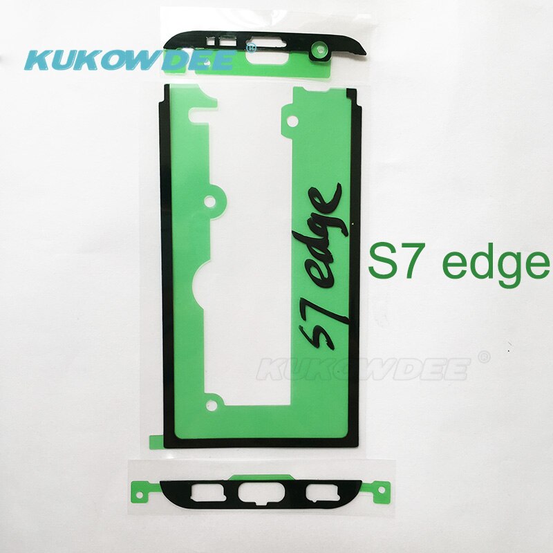 5 stück Rahmen Aufkleber Für Samsung Galaxy S5 S6 rand Plus S7 rand S8 Plus S9 Plus LCD Lünette Adhesive band Kleber Rahmen Aufkleber