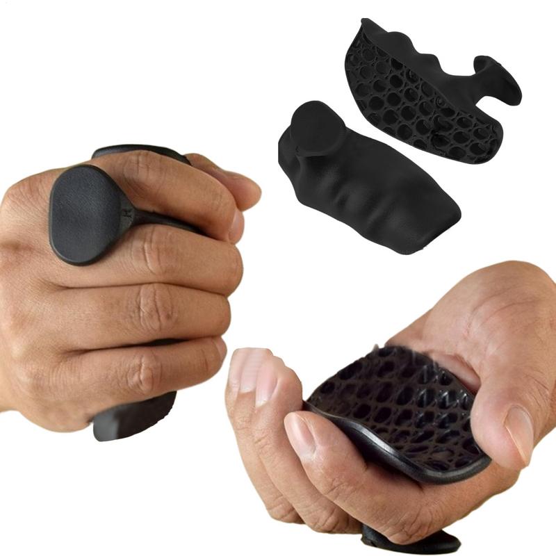 Grip strengthener, finger trainer, fingerless fitness gloves, sports, weightlifting, fitness exercise for palm protection