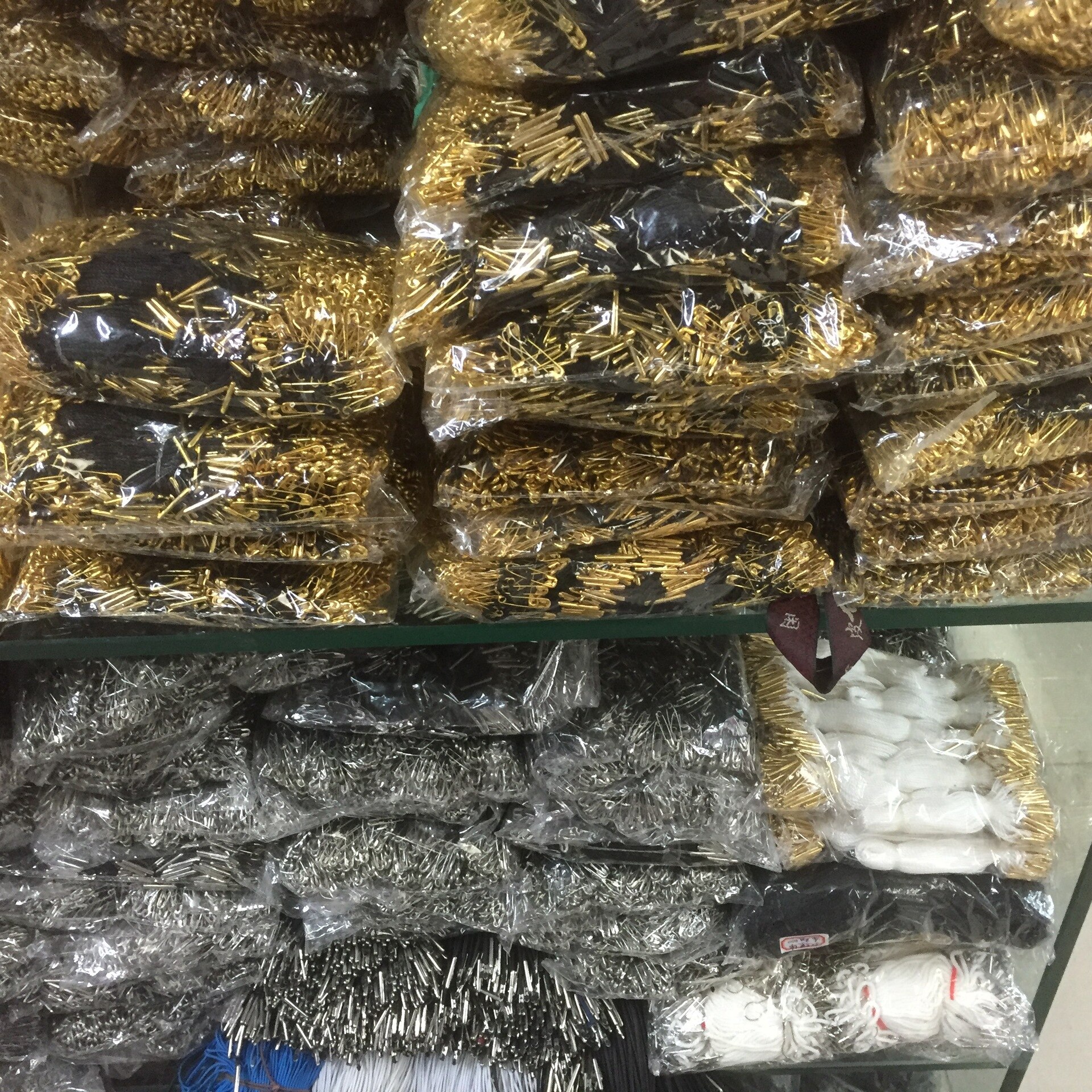 500Pcs 10Cm Polyester Draad Lint Line Loop Lock Voor Kleding Katoen Tag Label Hanger Metalen Pin Gesp Kledingstukken fastener