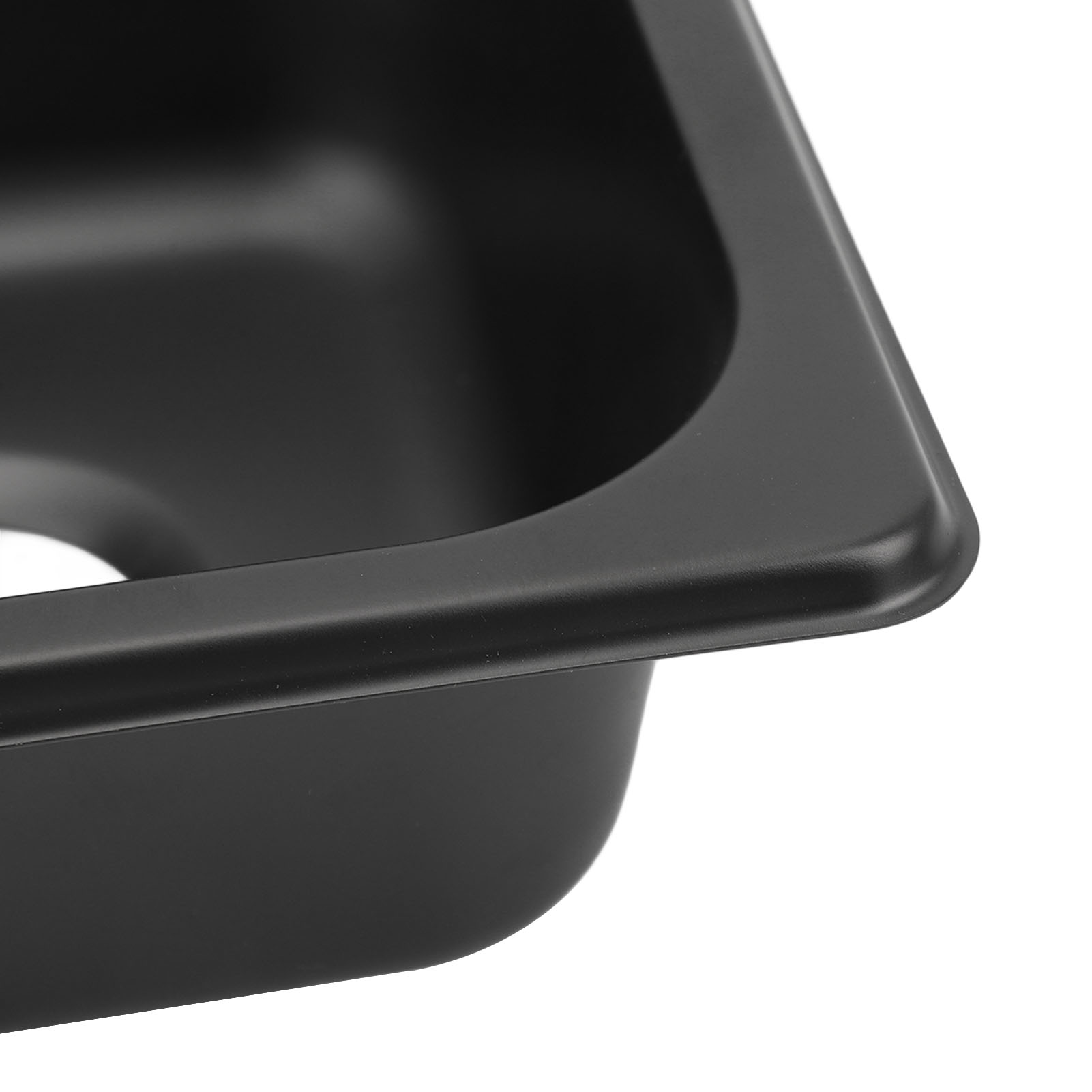 175X160X70mm RV Sink Stainless Steel Large Capacity In Bar Washbasin For Boat Caravan Camper