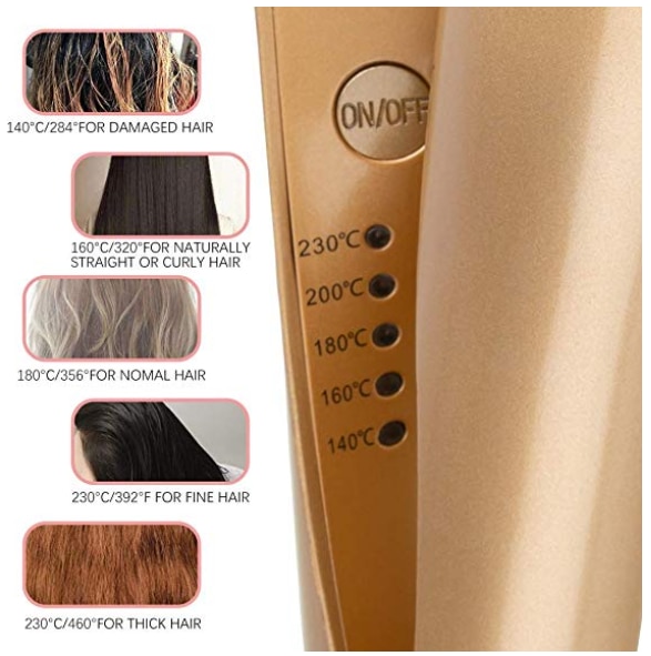 2 IN 1 Mestar Iron Pro Automatic Rotating Roller Hair Curler Heating Automatic Ceramic Curling Iron Magic Hair Styling Tool