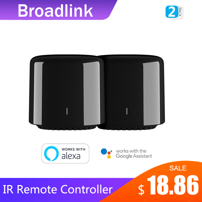 Broadlink Bestcon RM4C mini Universal 4G Wifi IR Mini Remote Control Compatible Alexa Google Assistant For AC