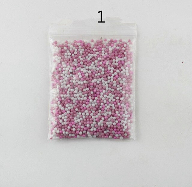 Mini Beads Ball For Clay Additives DIY Decoration Filler Sprinkles Supply Charms Accessories Toys: 9