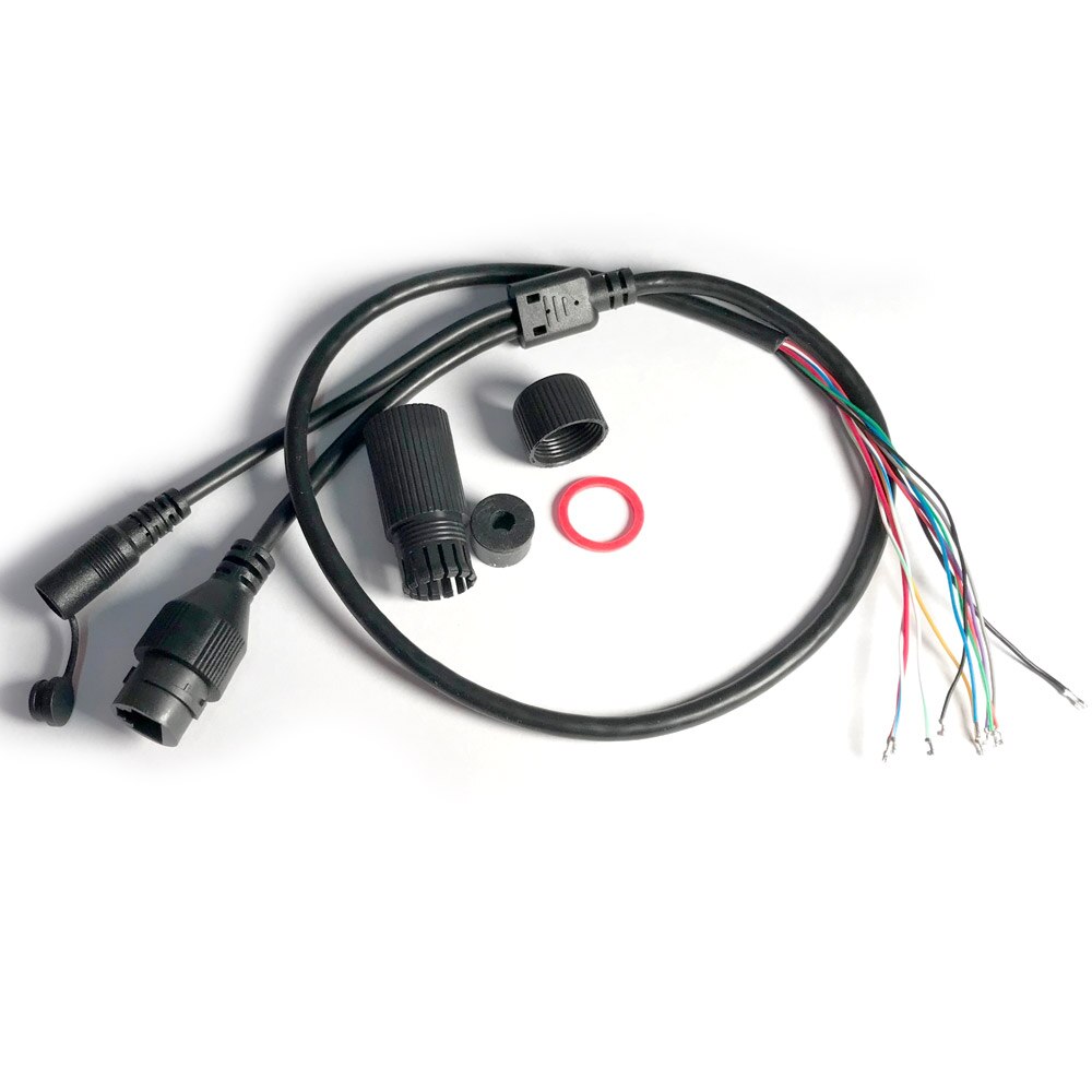 CCTV POE IP network Camera video power cable 60cm RJ45 female connector for PCB Module with Terminals