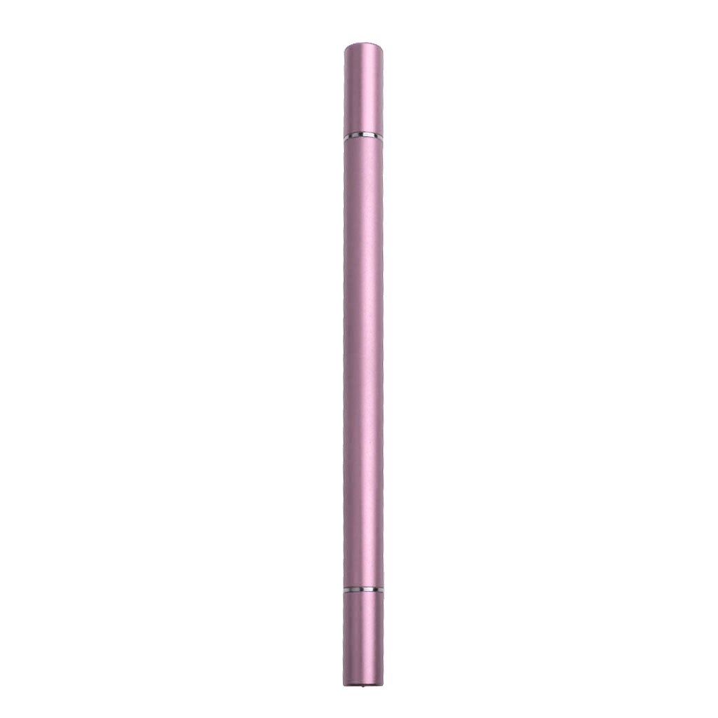 2in1 Universal Touch Screen Stylus Pen For Android IOS Phone Tablet Drawing Smart Mobile Phone Pen For iPad iPhone Pencil Stylus: Pink
