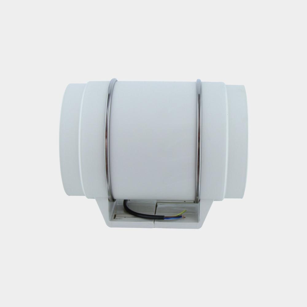 4 Inch Extractor Fan Low Noise Inline Duct Hydroponic Air Blower Exhaust Fan for Home Bathroom Grow Room Ventilation Vent