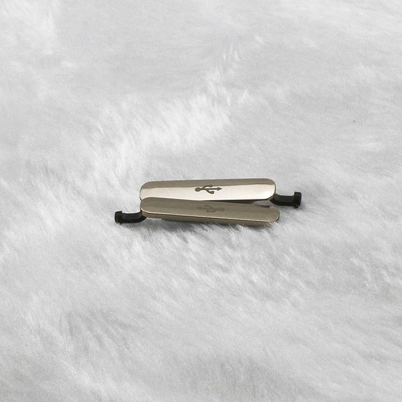 Stofkap voor galaxy  s5 i9600 usb-afdekklep voor  s5 usb-gegevensoplaadpoorten stofkapblok waterdichte afdekkap