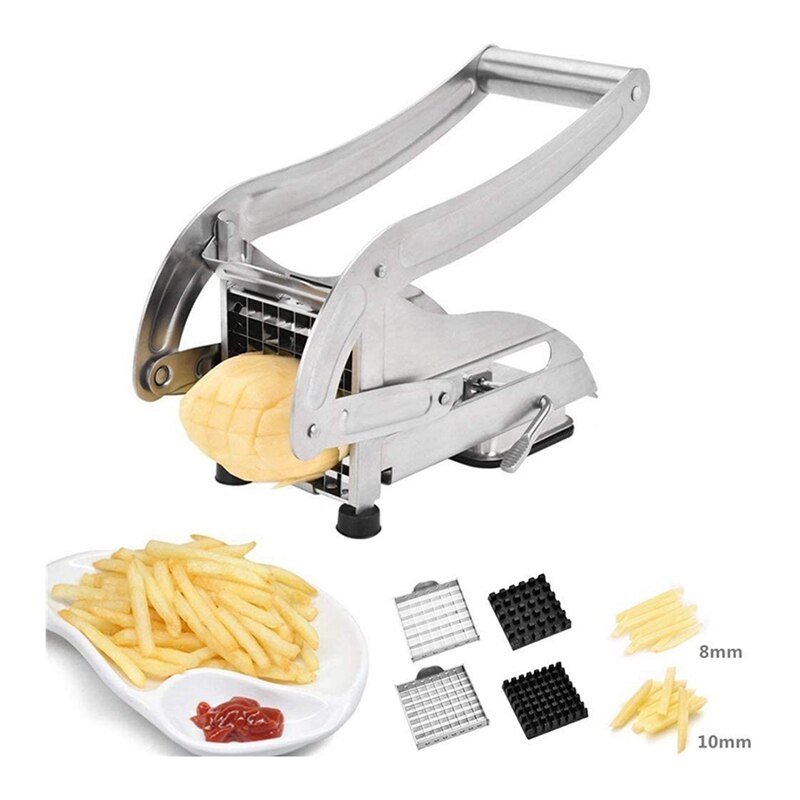 Handleiding Franse Fry Cutter Aardappel Groente Slicer Chopper Dicer Snijders Aardappel Chips Strip Snijden Thuis Frietjes Gadgets