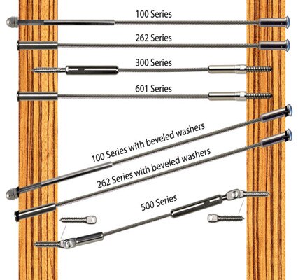 Y L 316 1/8 stainless steel cable railing kits