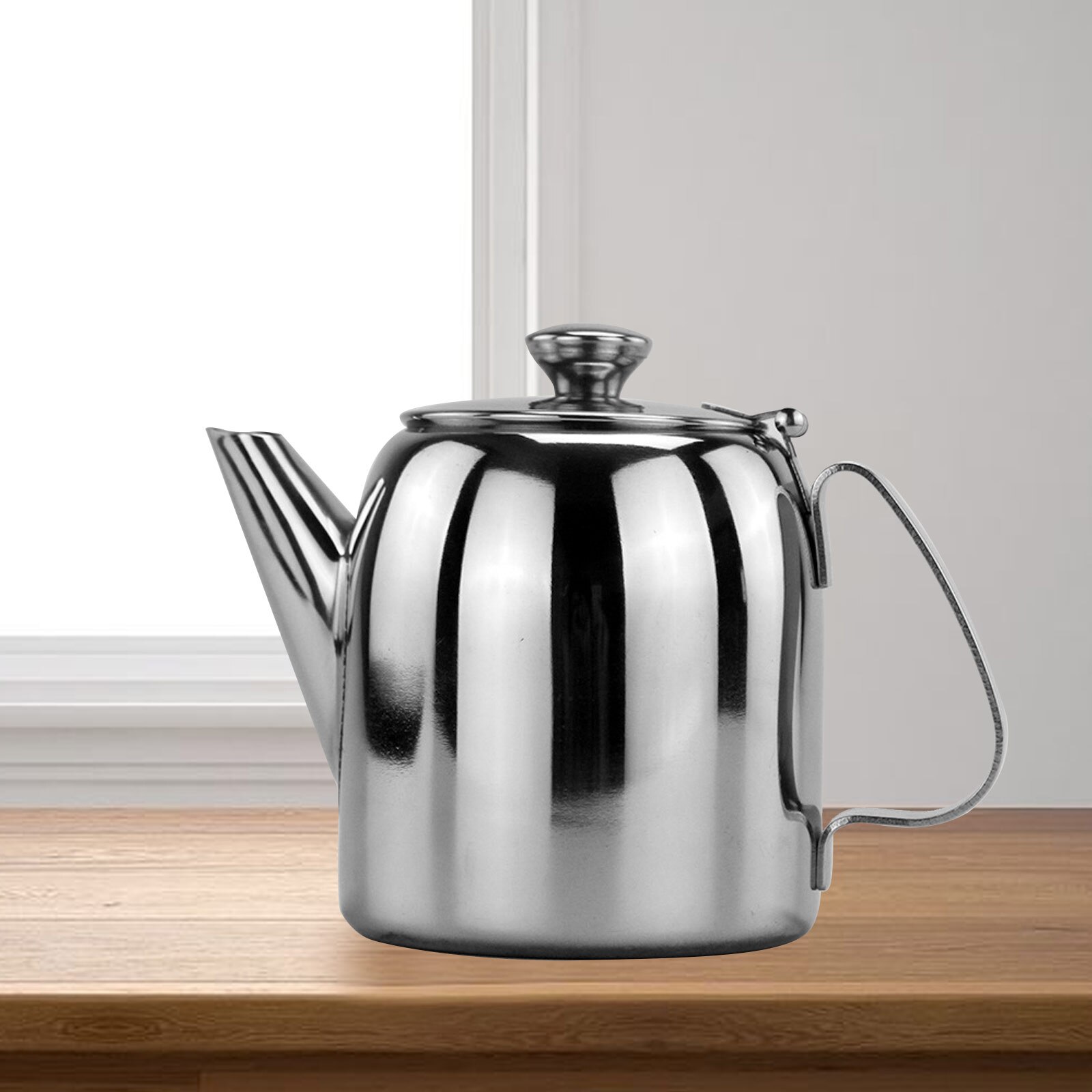 900ml Coffee Tea Pot 304 Stainless Steel Long Narrow Gooseneck Spout Kettle Hand Drip Kettle Pour Over Coffee pot With lid