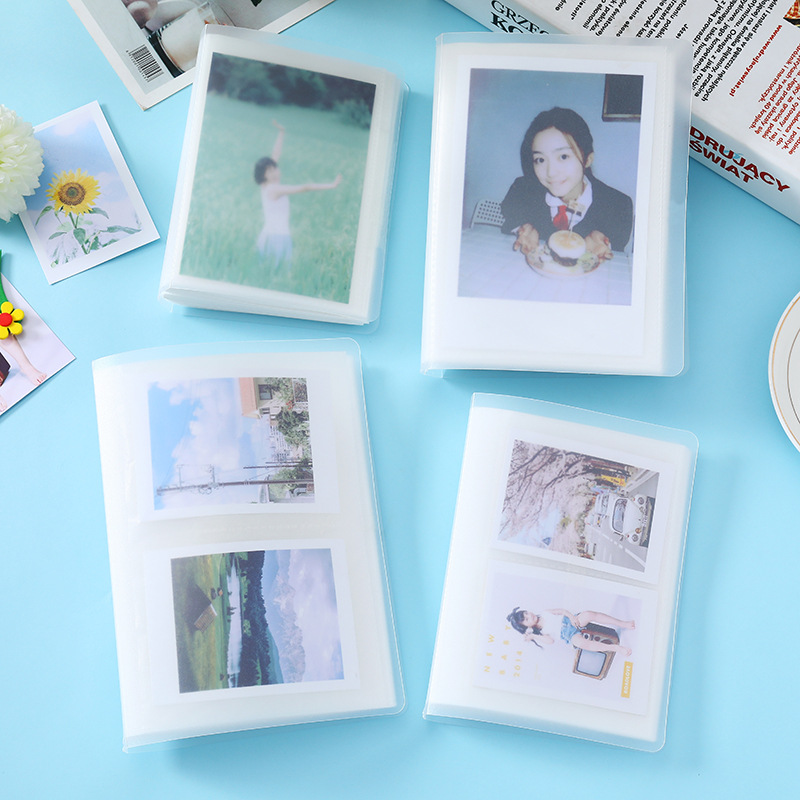 Album photo transparent Kpop, porte-carte photo, idole étudiante, livre de renforcement, 3 po, 4 po, 5 po