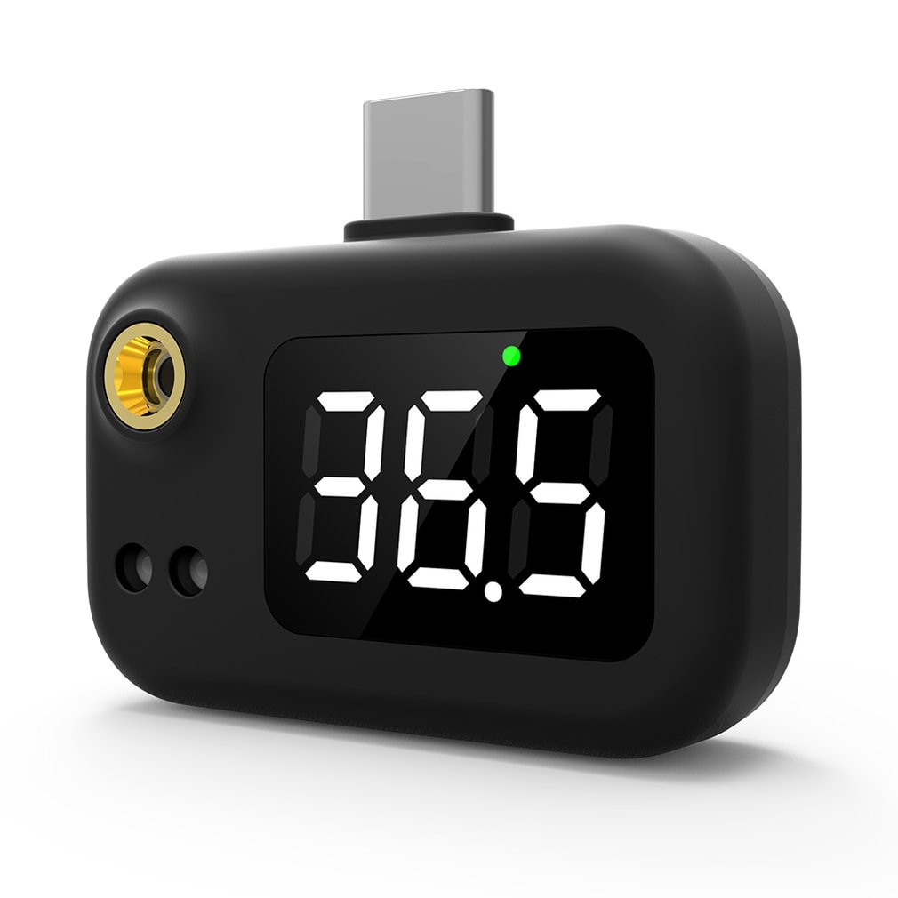 Usb Intelligent Mini Mobile Phone Thermometer Health Care Convenient Infrared Electronic Digital Thermometer