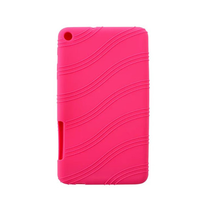 Funda de silicona para Huawei Honor Play Mediapad T1-701 T1 701U T1-701U, carcasa protectora trasera suave para Huawei MediaPad T2 7,0: Pink
