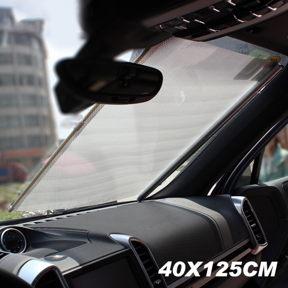Auto Automatische Intrekbare Zon Blok Sluiter Side Window Blok Zonnescherm Auto Zonnebrandcrème Telescopische Gordijn Auto Accessoires