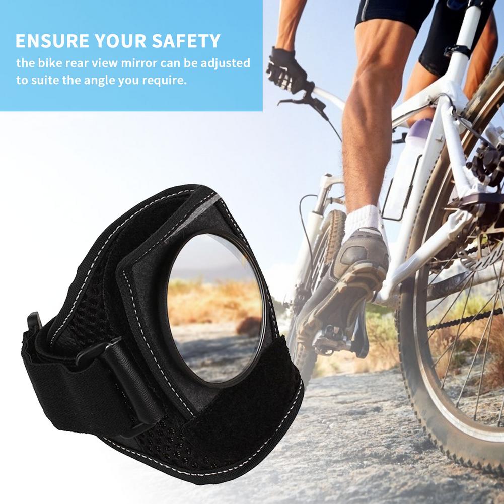 Bike Rear View Mirror With Wrist Band Safe Cycle Rearview Mirror Bike Mirror Fiets Spiegel Bicycle Mirror Espejo Bicicleta