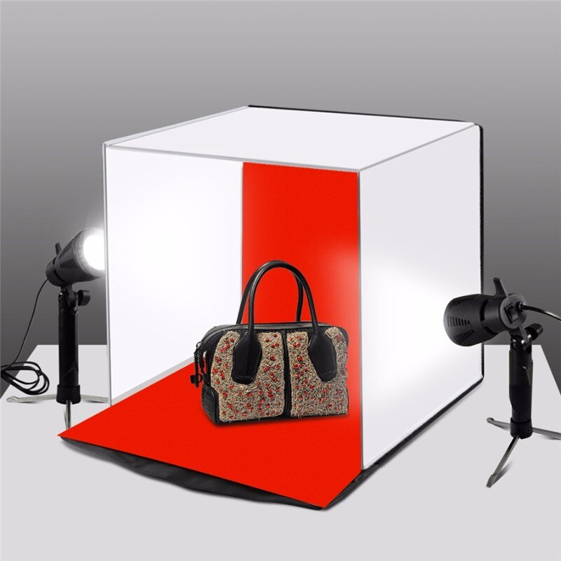 40x40x40cm Folding Portable Photography Studio Softbox With 5 Background Camera Photo Lightbox For DSLR Camera Tabletop Shooting