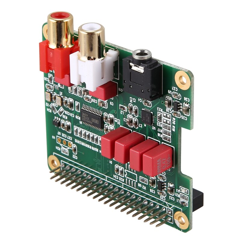 Placa de expansión PCM5122 para Raspberry Pi HiFi DAC HAT HiFi DAC, tarjeta de Audio para Raspberry Pi 4 3 B + Pi Zero W