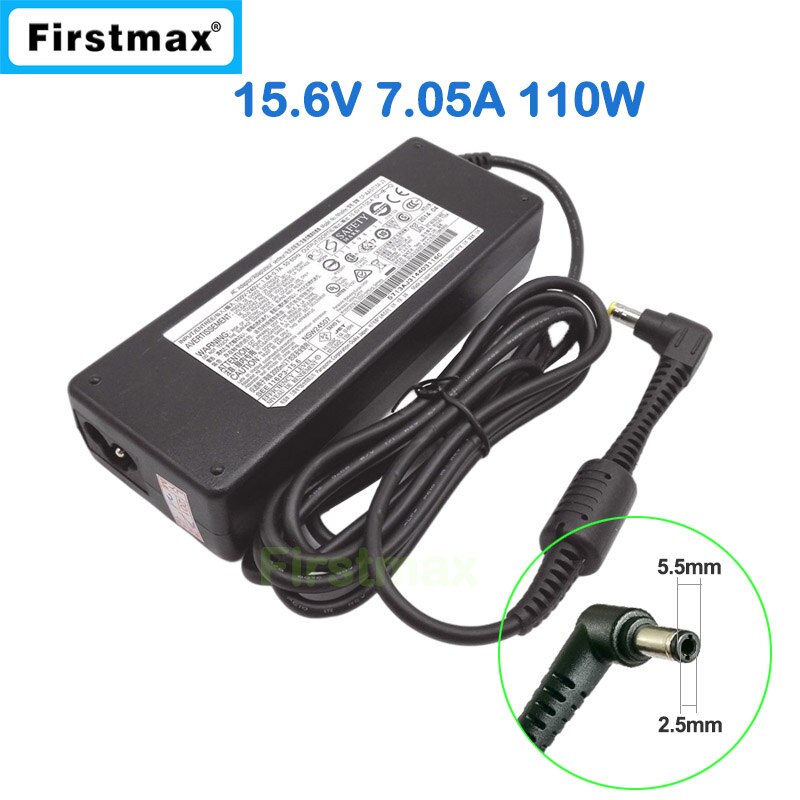 15.6V 7.05A 110W laptop charger AC adapter CF-AA5713A-M1 CF-AA5713A2E CF-53AACZYDE for Panasonic Toughpad FZ-Y1 UT-MB5 UT-MA6