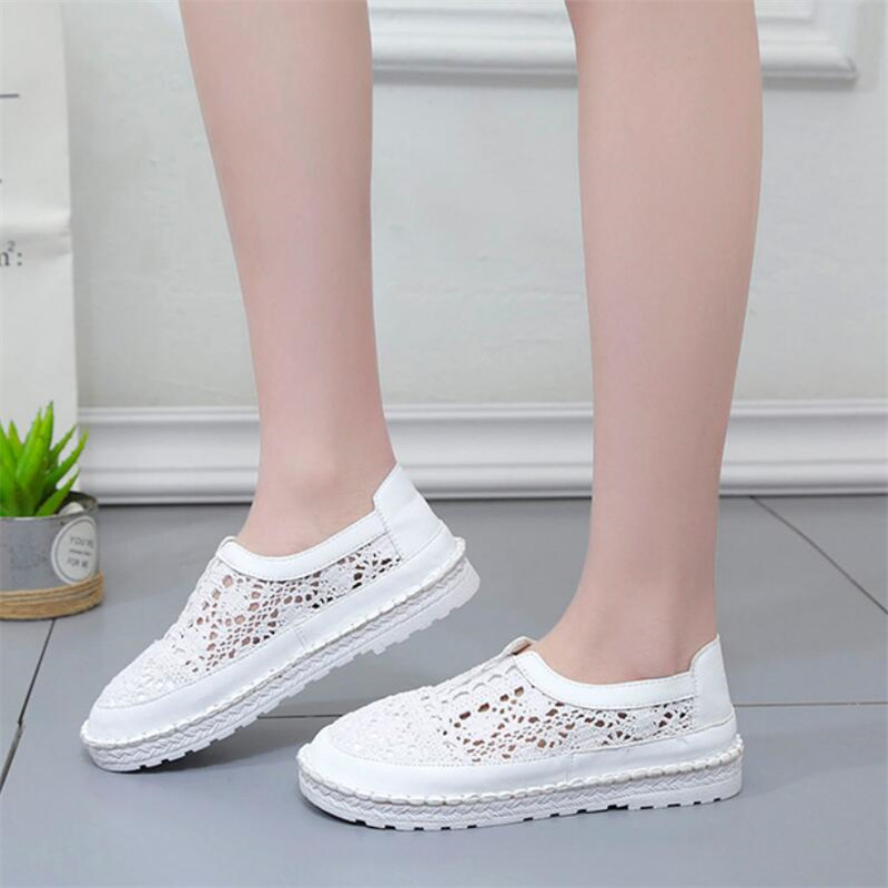 Cootelli-mocassins Oxford pour femmes, bout rond, respirants, plats, collection sans lacet