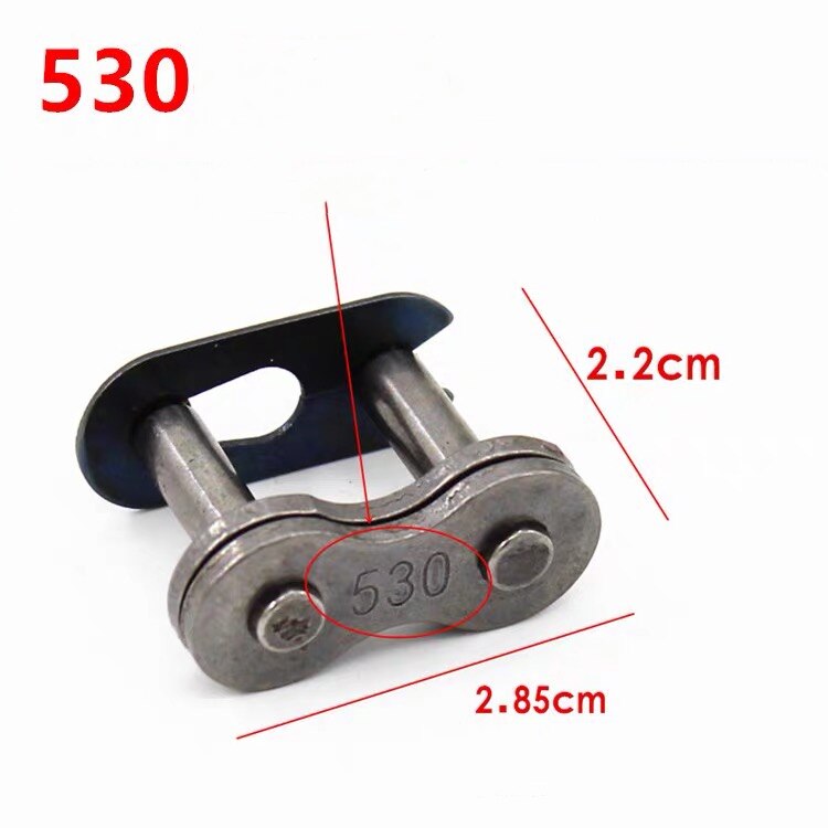 Motorrad Kette Schnalle Ring Link 420 428 520 530 630 Schwere Kette Anschluss Stecker Master Joint Link Dirt Bike Motorrad: 530