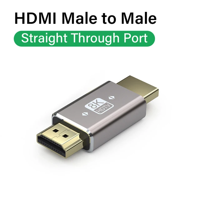 Adattatore HDMI 2.1 da 90 gradi mini porta micro HDMI per uscita video HDR 8K 60Hz 4K 120Hz 48Gbps compatibile con computer portatile TV HD: Viola
